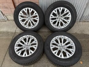 18" Elektrony VW 5x112 so zimnymi pneu 255/60 R18