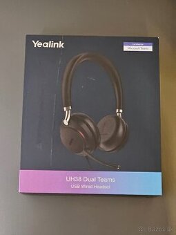 Yealink UH38 - bluetooth slúchadlá s mikrofónom