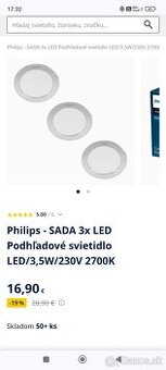 Led podlahové svietidlá Philips