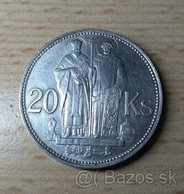 20 Koruna Cyril a Metod 1941 - Magnetická