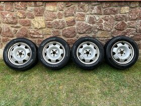 Plechové disky 5x120 R17 + pneu 235/55 R17 VW Multivan T5