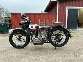 Veteran NV 250cc rok 1930 s papiermi TP - 1