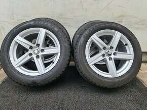 5X112 R16 +ZIMNE PNEU 205/55 R16 BRIDGESTONE - 1