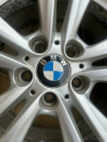 BMW zimne komplety 4x disky + pneu + TPMS - 1