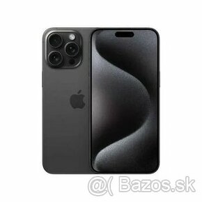 Apple iPhone 15 Pro 256GB Black Titanium