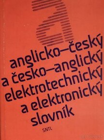 Anglicko-český a česko-anglický elektrotechnický slovník