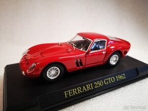 Predám kovový  model auta Ferrari 250 GTO 1962, 1:43