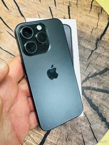 iPhone 15 pro Space black 128 batéria 91% top stav