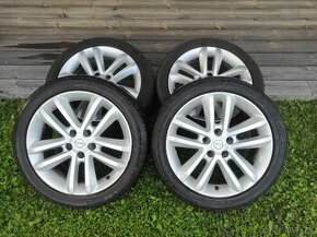 ALU disky OPEL 5X110 7J R17 + LETNÉ PNEU 225/45Z R17