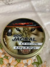 Diabolky JACKAL 4,5mm drazkovanie - 1