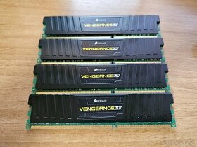 4x 8GB DDR3 Corsair Vengeance LP 1600MHz CL9