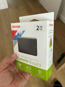 Externý disk Toshiba Canvio Basics 2TB NOVÝ NEROZBALENÝ - 1