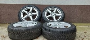 Alu Alutec 5x112 a zimné Michelin Alpin 5 225/50 R17