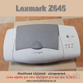 Predám farebnú atramentovú tlačiareň Lexmark Z645