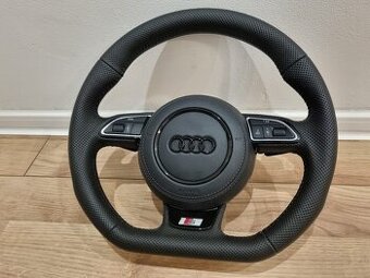 AUDI RS PERFOROVANY ZREZANY VOLANT MULTIFUNKCNY