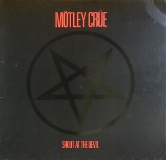 Lp MÖTLEY CRÜE  Shout at the Devil