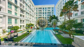 Thajsko-Pattaya-2 izbový byt na predaj-900 m od mora-Orient  - 1