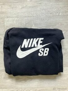 Nike SB mikina s kapucňou, čierna, veľkosť XL