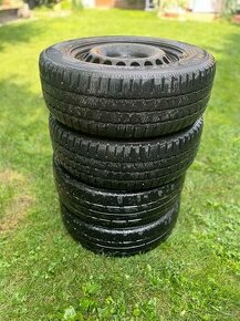 4x disky + pneu. Maxxis 215/65 R16C, Uniroyal 205/65 R16C - 1