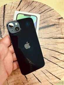 iPhone 14 + 128 black batéria 89% top stav