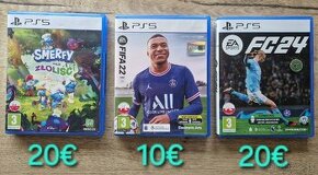 Fc24 , Fifa2022 , The Smurfs na PS5