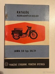 Jawa 20,21 Katalog náhradných dielov