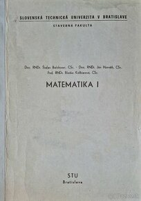 Predam Skriptá Matematika