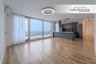 4 IZBOVY PENTHOUSE 91M2,HRUŠKOVÁ–PO,3/3p.,78M2 TERASY,2xPARK