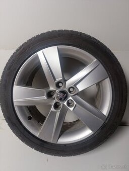 215/45 R16  5x100 letné pneumatiky+ orig.škoda elektróny