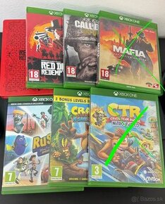 HRY na XBOX ONE X, 4K, RDR2, Call of Duty, Crash