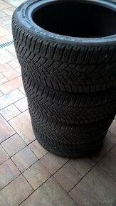 4 ks ZIMNÉ 225/45 R17 91H FULDA 2019 cca 5-6 mm 150-€/sada