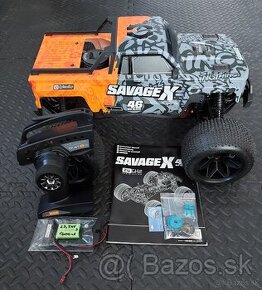 Rc auto, Nitro - Savage X 4,6 GT-6 RTR 1/8