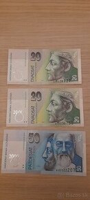 20 SK, 50 SK bimilénium