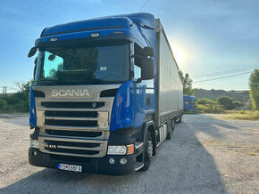 Scania R 410 + Príves Panav tandem sup.38pal - 1