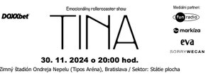 Vstupenka na Koncert Tina 30.11.2024