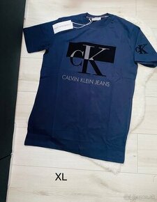 Modre tricko Calvin klein