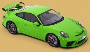 ⛐ 1/18 - MINICHAMPS -  2018 PORSCHE 911 GT3 GELBGRUN.