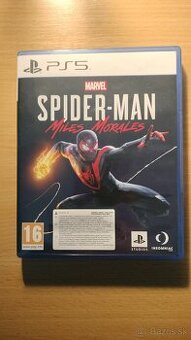 Predám hru spiderman miles morales na PS5