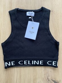 celine top čierny veľkosť M - 1