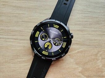 Huawei Watch GT4 46mm black, top, zaruka - 1