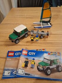 Lego City 60149 Auto s plachetnicou