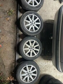 Audi elektrony 5x112+zimné gumy