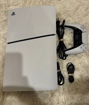 Playstation 5 Slim (digital version) + ovládač