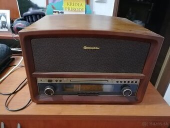 Retro radio+gramofon+cd+kazeta+usb,, ROADSTAR,, - 120€