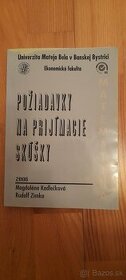 Požiadavky na prijímacie skúšky - Matematika UMB BB