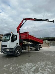 DAF LF 55.280 sklapač s HR Fassi + diaľkové