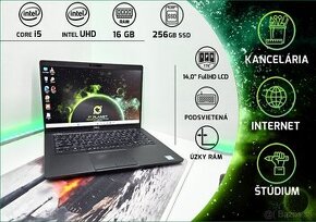 14,0" FullHD IPS Dell® Ultrabook, i5-8.gen/UHD/16GB/256GB