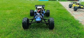 Predám ČISTO NOVÉ 1:5 BENZÍNOVÉ RC auto Rovan Baja 5b MODRÉ