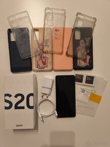 Samsung Galaxy S20 FE s príslušenstvom-RAM 6GB, pamäť 128GB