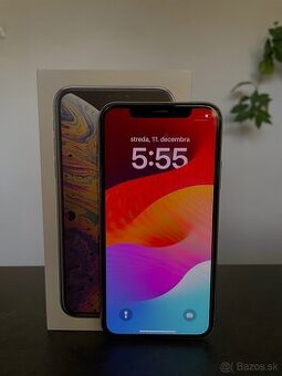 iPhone Xs, Silver, 256GB